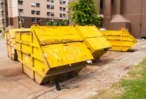 Furniture being recycled in Finchley