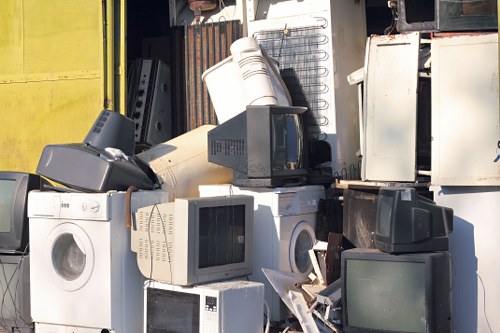 Recycling and donation services during office clearance in Finchley